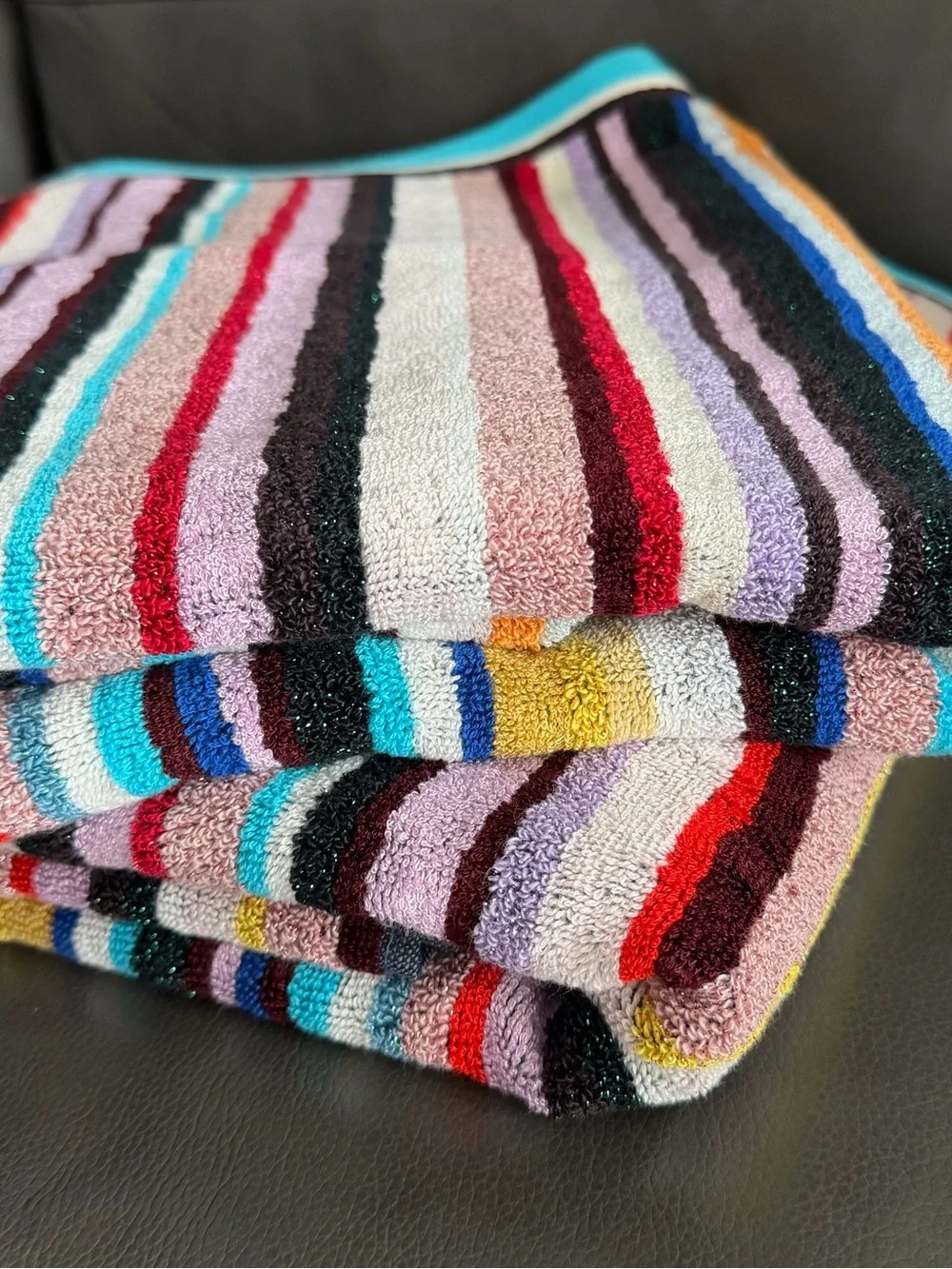 Missoni Chandler Metallic Stripe Towel (1 towel)